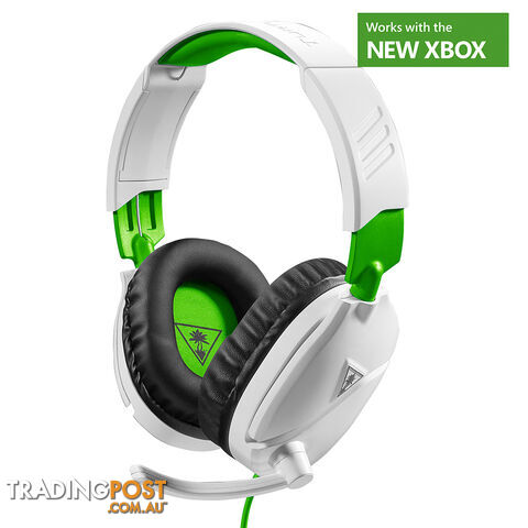 Turtle Beach Recon 70X White Gaming Headset for Xbox One & Xbox Series X - Turtle Beach - Headset GTIN/EAN/UPC: 731855024551 - photo 2 of 9