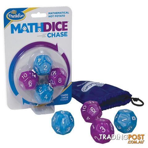 Thinkfun Math Dice Chase Game - ThinkFun - Tabletop Dice Game GTIN/EAN/UPC: 019275015053