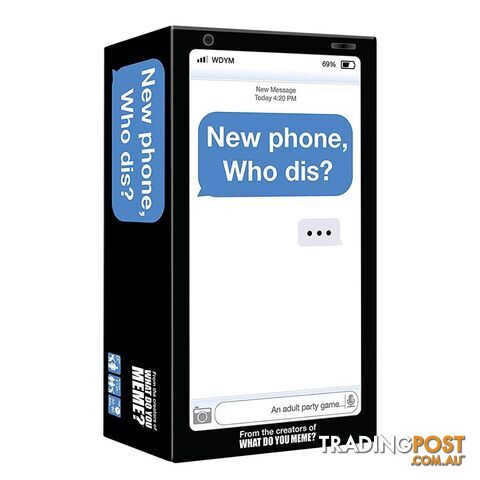 New Phone, Who Dis? Card Game - What Do You Meme LLC - Tabletop Card Game GTIN/EAN/UPC: 810816030302
