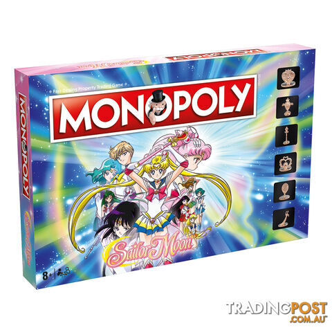 Monopoly: Sailor Moon Board Game - Winning Moves - Tabletop Board Game GTIN/EAN/UPC: 5053410003739
