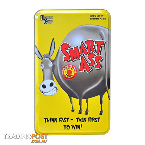 Smart Ass Card Game - University Games UNI01361 - Tabletop Card Game GTIN/EAN/UPC: 794764013610