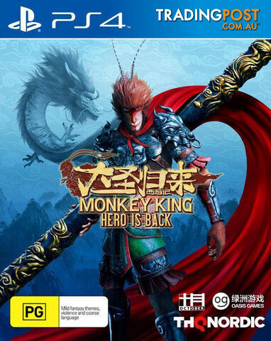 Monkey King: Hero is Back (PS4) - THQ Nordic - PS4 Software GTIN/EAN/UPC: 9120080074973