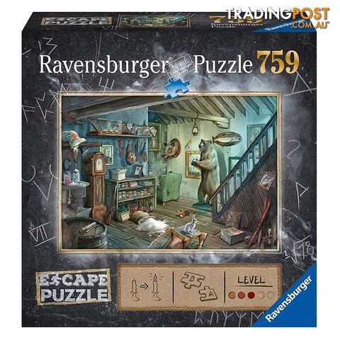 Ravensburger Escape 8 The Forbidden Basement 759 Piece Jigsaw Puzzle - Ravensburger - Tabletop Jigsaw Puzzle GTIN/EAN/UPC: 4005556164356