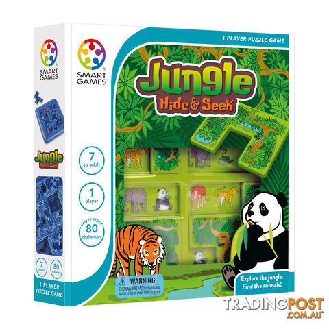 Smart Games Jungle Hide & Seek Puzzle Game - Smart Games - Tabletop Board Game GTIN/EAN/UPC: 5414301518440