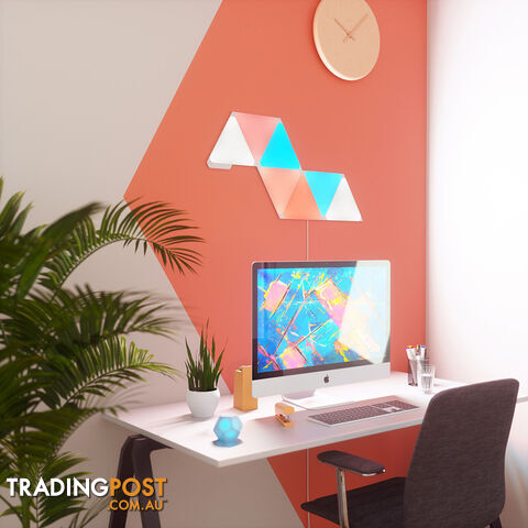 Nanoleaf Shapes Triangle 3 Panel Expansion Pack - Nanoleaf - Merch Decor and Lifestyle GTIN/EAN/UPC: 840102701609 - photo 2 of 8