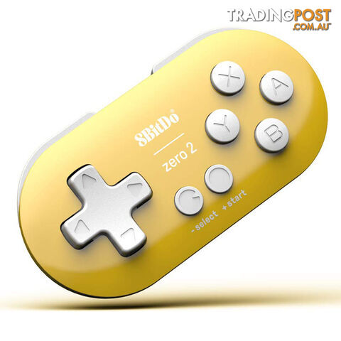 8Bitdo Zero 2 Bluetooth Gamepad (Yellow) - 8Bitdo - Multiplatform GTIN/EAN/UPC: 6922621501114 - photo 3 of 6