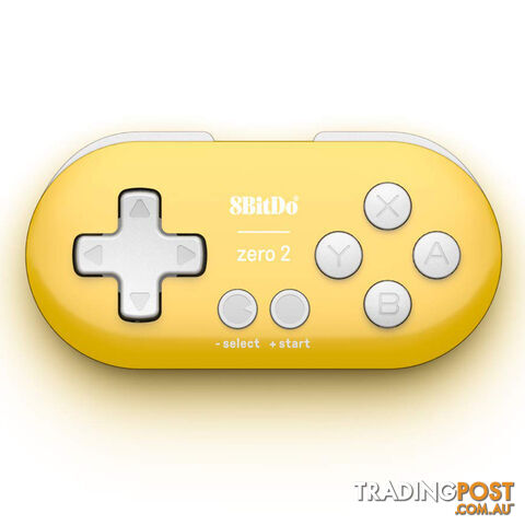 8Bitdo Zero 2 Bluetooth Gamepad (Yellow) - 8Bitdo - Multiplatform GTIN/EAN/UPC: 6922621501114 - photo 2 of 6