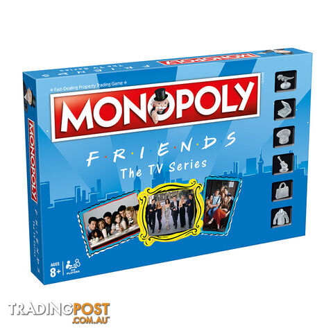 Monopoly: Friends Edition Board Game - Hasbro Gaming - Tabletop Board Game GTIN/EAN/UPC: 5053410003609