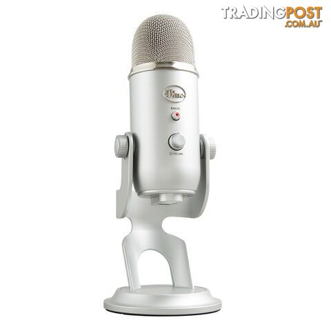 Blue Yeti Silver Professional USB Microphone - Blue - Streaming GTIN/EAN/UPC: 097855160546 - photo 3 of 6