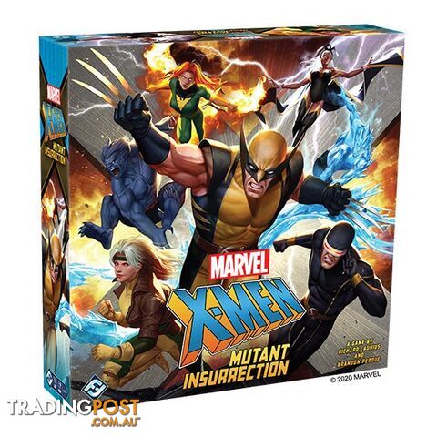 X-Men: Mutant Insurrection Board Game - Fantasy Flight Games - Tabletop Dice...