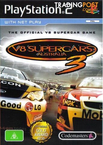 V8 Supercars 3 [Pre-Owned] (PS2) - Retro PS2 Software GTIN/EAN/UPC:...