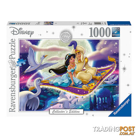 Ravensburger Disney Moments Aladdin 1000 Piece Jigsaw Puzzle - Ravensburger - Tabletop Jigsaw Puzzle GTIN/EAN/UPC: 4005556139712