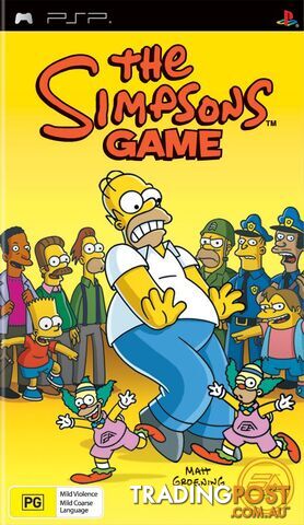 The Simpsons Game [Pre-Owned] (PSP) - Electronic Arts - P/O PSP Software GTIN/EAN/UPC: 5030941059435