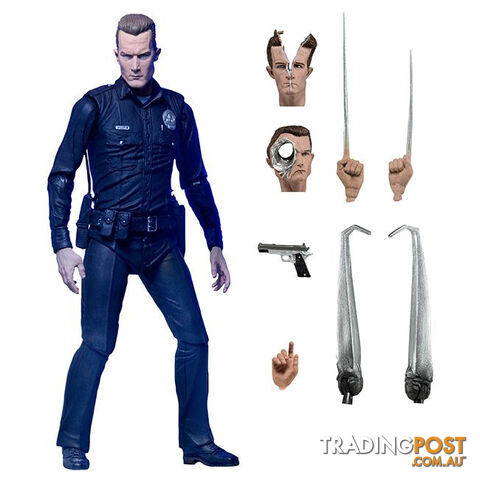 NECA Terminator 2: Judgement Day Ultimate T-1000 7" Figure - NECA - Toys Action Figures and Figurines GTIN/EAN/UPC: 634482519097