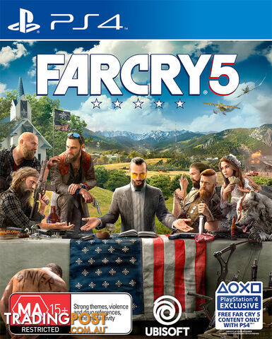 Far Cry 5 [Pre-Owned] (PS4) - Ubisoft - P/O PS4 Software GTIN/EAN/UPC: 3307216021889