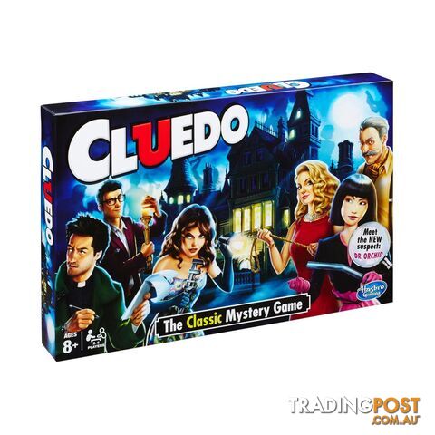 Cluedo Classic Board Game - Hasbro Gaming HAS38712 - Tabletop Board Game GTIN/EAN/UPC: 630509947294