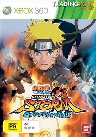 Naruto Shippuden: Ultimate Ninja Storm Generations [Pre-Owned] (Xbox 360) -...