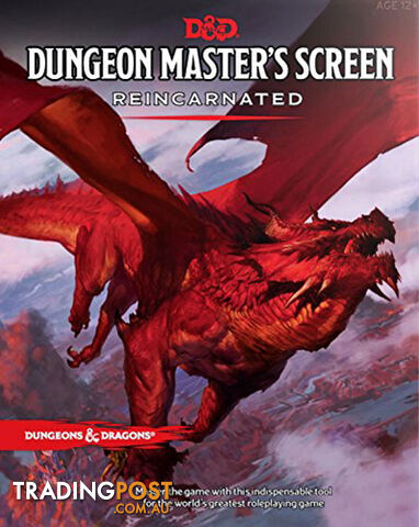 Dungeons & Dragons Dungeon Master's Screen Reincarnated - Wizards of the Coast C36870000 - Tabletop Role Playing Game GTIN/EAN/UPC: 9780786966196