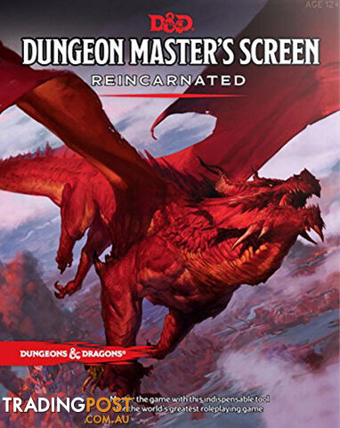 Dungeons & Dragons Dungeon Master's Screen Reincarnated - Wizards of the Coast C36870000 - Tabletop Role Playing Game GTIN/EAN/UPC: 9780786966196