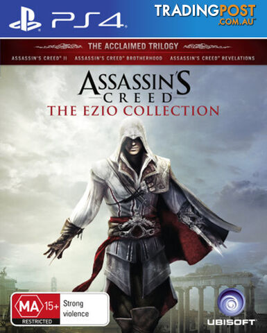 Assassin's Creed The Ezio Collection [Pre-Owned] (PS4) - Ubisoft - P/O PS4 Software GTIN/EAN/UPC: 3307215977347