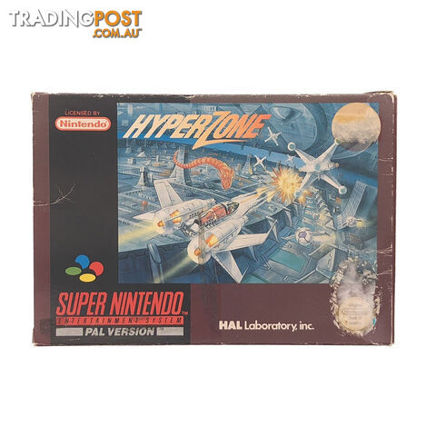 Hyperzone (Boxed) [Pre-Owned] (SNES) - HAL Laboratory - Retro SNES