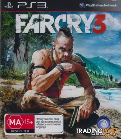 Far Cry 3 [Pre-Owned] (PS3) - Ubisoft - Retro P/O PS3 Software GTIN/EAN/UPC: 3307215633236