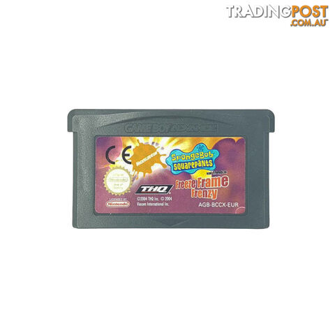 SpongeBob SquarePants and Friends in: Freeze Frame Frenzy [Pre-Owned] (Game Boy Advance) - MPN POGBA224 - Retro Game Boy/GBA