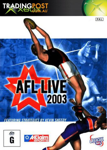 AFL Live 2003 [Pre-Owned] (Xbox (Original)) - Retro Xbox Software