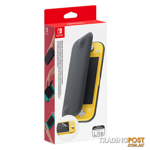 Nintendo Flip Cover & Screen Protector for Nintendo Switch Lite - Nintendo - Switch Accessory GTIN/EAN/UPC: 045496431327