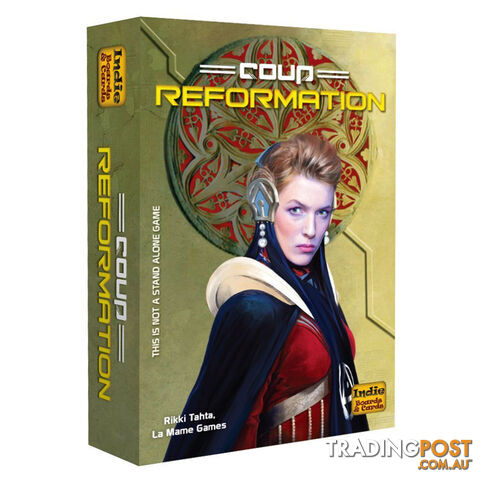 Coup: Reformation Expansion Card Game - Indie Boards & Cards 804551093722 - Tabletop Card Game GTIN/EAN/UPC: 804551093838