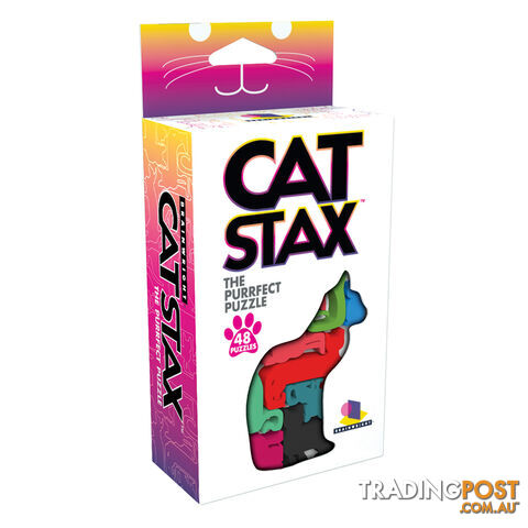 Cat Stax: The Purrfect Puzzle Game - Brainwright GWR8303 - Tabletop Puzzle Game GTIN/EAN/UPC: 847915183035
