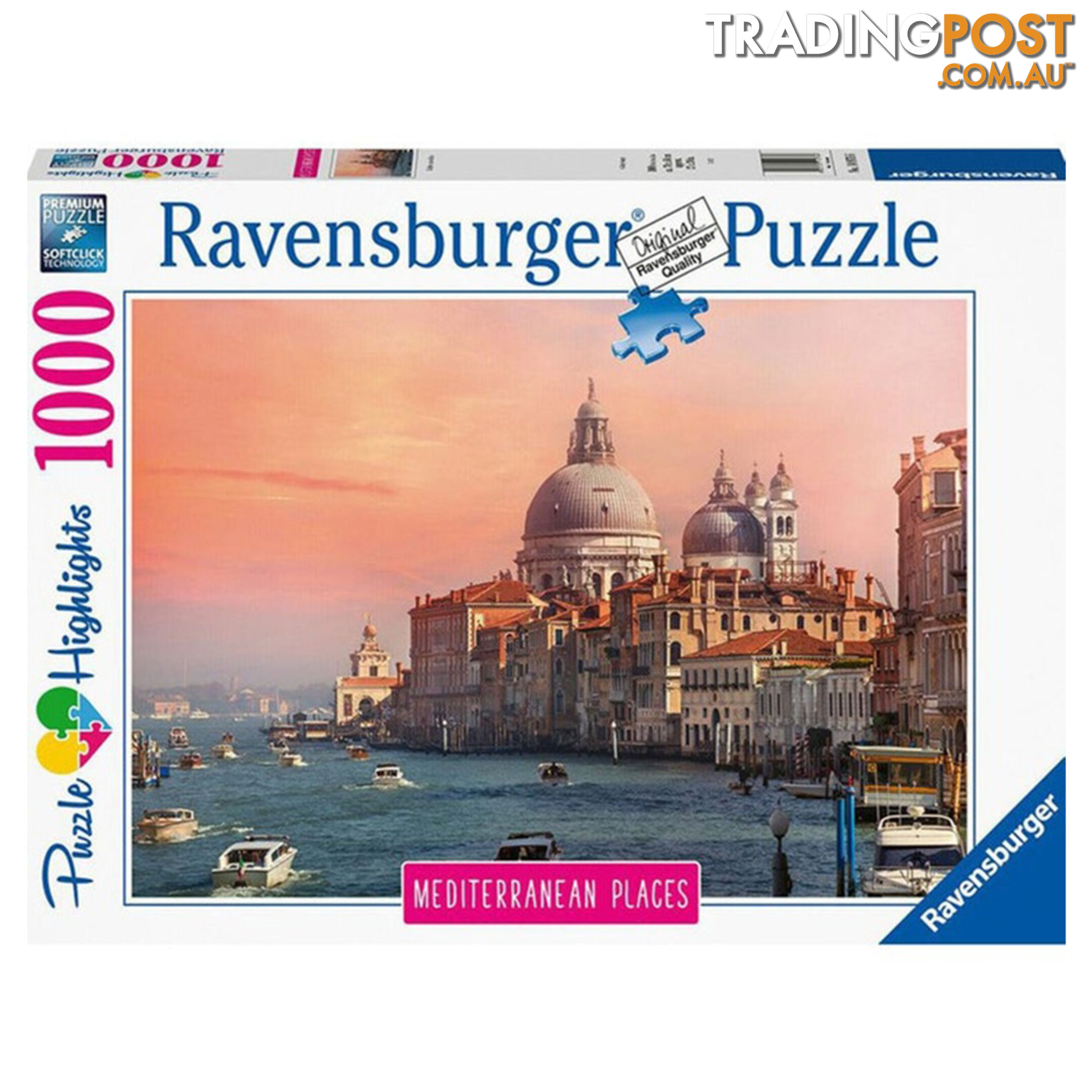 Ravensburger Mediterranean Italy 1000 Piece Jigsaw Puzzle - Ravensburger - Tabletop Jigsaw Puzzle GTIN/EAN/UPC: 4005556149766