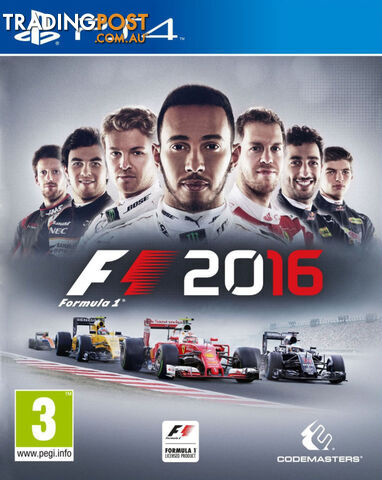 F1 2016 [Pre-Owned] (PS4) - Bandai Namco Entertainment - P/O PS4 Software GTIN/EAN/UPC: 5024866364750