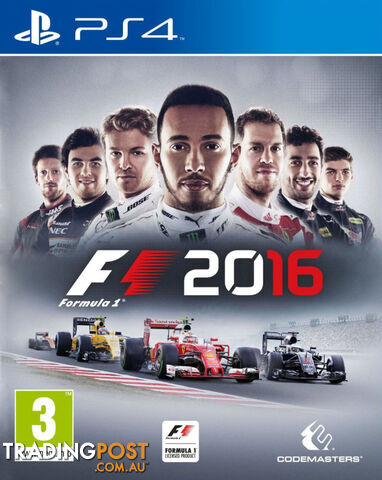 F1 2016 [Pre-Owned] (PS4) - Bandai Namco Entertainment - P/O PS4 Software GTIN/EAN/UPC: 5024866364750