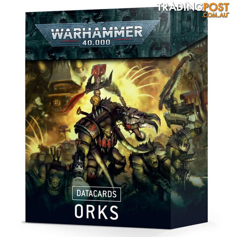 Warhammer: 40,000 Datacards: Orks - Games Workshop - Tabletop Miniatures GTIN/EAN/UPC: 5011921140664