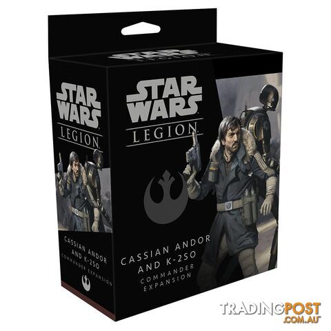 Star Wars: Legion Cassian Andor and K-2SO Commander Expansion - Fantasy Flight...