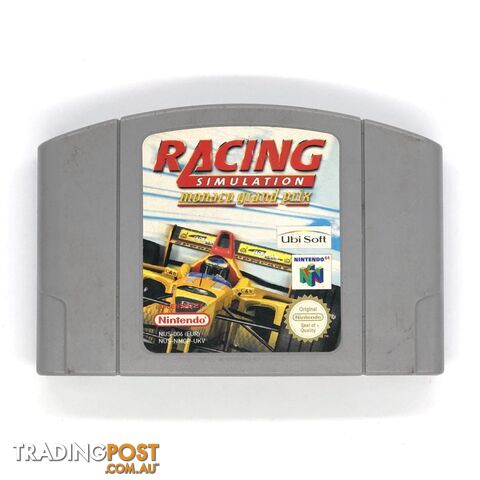 Monaco Grand Prix Racing Sim [Pre-Owned] (N64) - Retro N64 Software...