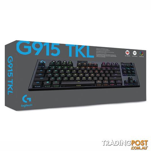 Logitech G915 TKL Lightspeed Wireless GL Linear RGB Mechanical Gaming Keyboard - Logitech - PC Accessory GTIN/EAN/UPC: 097855155801