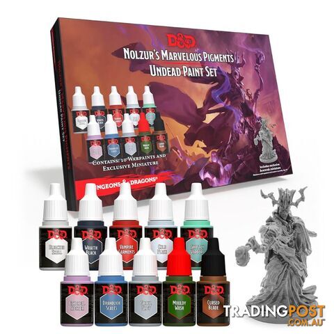 Dungeons & Dragons: Nolzurs Marvelous Pigments Undead Paint Set - Gale Force Nine - Tabletop Role Playing Game GTIN/EAN/UPC: 5713799750050