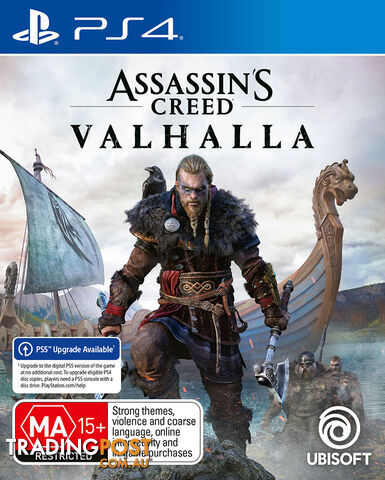 Assassin's Creed Valhalla [Pre-Owned] (PS4) - Ubisoft - P/O PS4 Software GTIN/EAN/UPC: 3307216167259