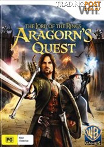 Lord of the Rings: Aragorn's Quest (Wii) - Warner Bros. Interactive Entertainment - Wii Software GTIN/EAN/UPC: 9325336102312