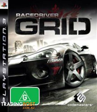 Race Driver: GRID [Pre-Owned] (PS3) - Codemasters - Retro P/O PS3 Software...