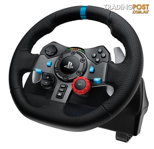 Logitech G29 Driving Force Racing Wheel for PS5, PS4, PC + Logitech Driving Force Shifter - Logitech - Racing Simulation GTIN/EAN/UPC: 097855112781 - photo 5 of 8