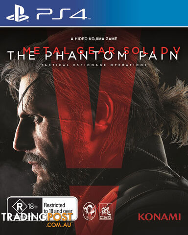 Metal Gear Solid V: The Phantom Pain [Pre-Owned] (PS4) - Konami - P/O PS4 Software GTIN/EAN/UPC: 4012927100219