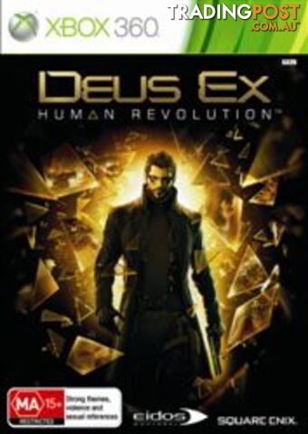 Deus Ex: Human Revolution [Pre-Owned] (Xbox 360) - Square Enix - P/O Xbox 360...