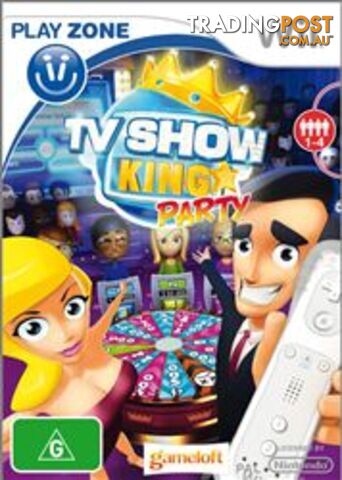 Play Zone TV Show King Party [Pre-Owned] (Wii) - Ubisoft - P/O Wii Software...