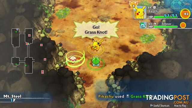 Pokemon Mystery Dungeon: Rescue Team DX (Switch) - Nintendo - Switch Software GTIN/EAN/UPC: 9318113987080 - photo 5 of 6