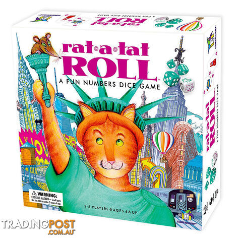 Rat-a-Tat Roll Board Game - Gamewright - Tabletop Board Game GTIN/EAN/UPC:...