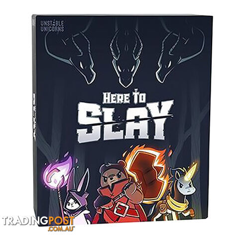 Here to Slay Card Game - Tee Turtle - Tabletop Card Game GTIN/EAN/UPC: 810031360918