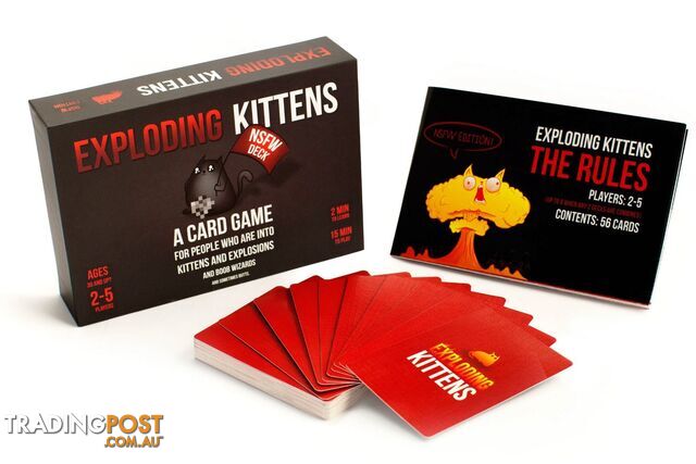 Exploding Kittens NSFW Edition Board Game - Exploding Kittens LLC - Tabletop Card Game GTIN/EAN/UPC: 852131006013 - photo 2 of 3
